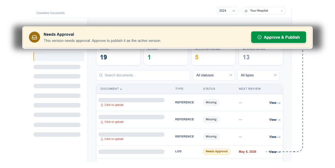 Archer — Downtime Documents