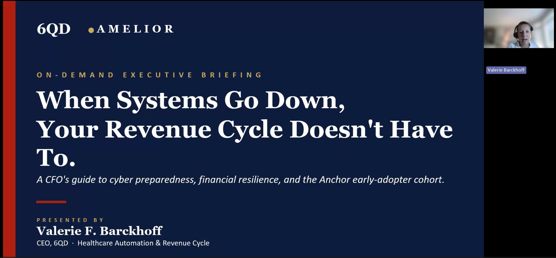 When Systems Go Down, Your Revenue Cycle Doesn't Have To — Watch the Briefing